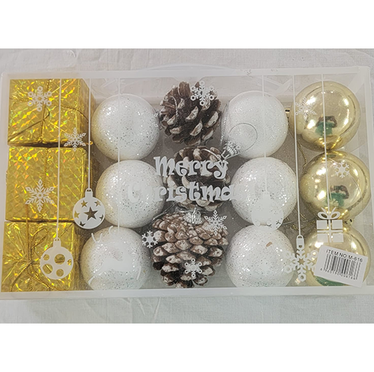 15 Christmas Decorations, Balls/Bulbs
