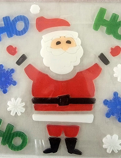 Christmas Jelly Window Stickers