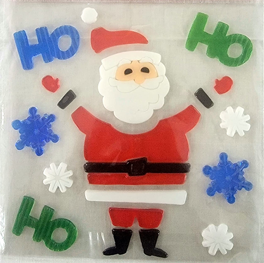 Christmas Jelly Window Stickers