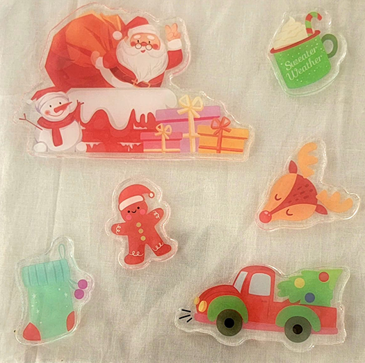 Christmas Jelly Window Stickers